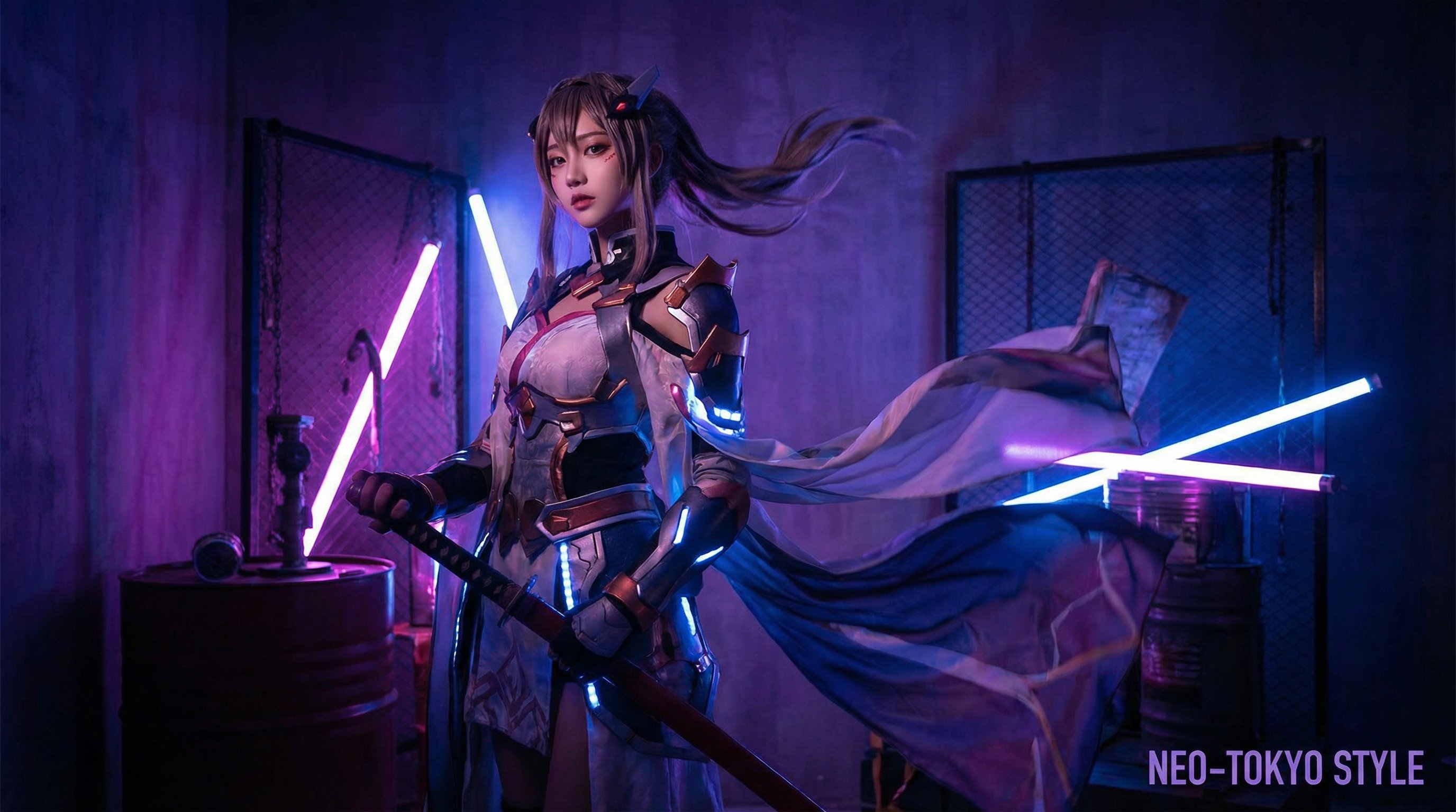 捆绑束缚视频教程：Cosplay摄影视频演示