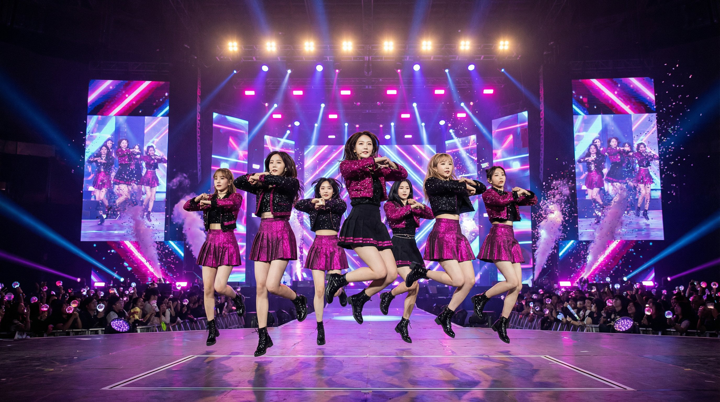 捆绑束缚视频：女团舞台表演